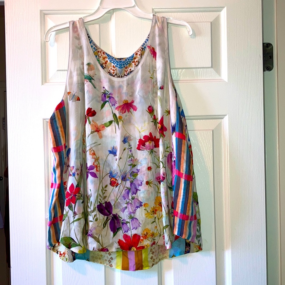 JOHNNY WAS Tabitha Tank/Reversible
